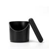 Kaffesump Hink ABS Knacknings Slaggtunna Rund Mini Knacknings Slaggtank Semi-espresso Specialavfall Sumplåda Baristaverktyg