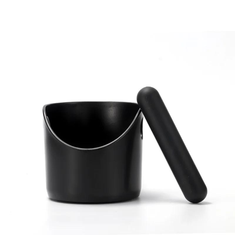 Kaffesump Hink ABS Knacknings Slaggtunna Rund Mini Knacknings Slaggtank Semi-espresso Specialavfall Sumplåda Baristaverktyg