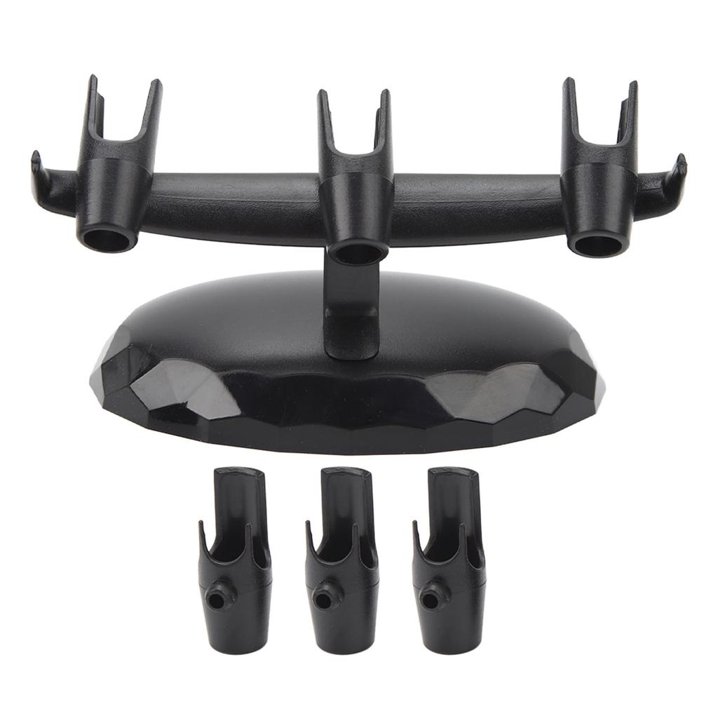 Airbrush Holder Sturdy Stable Portable Airbrush Stand Support Accommodating 3 Airbrushes For Automotive Painting Tattoo