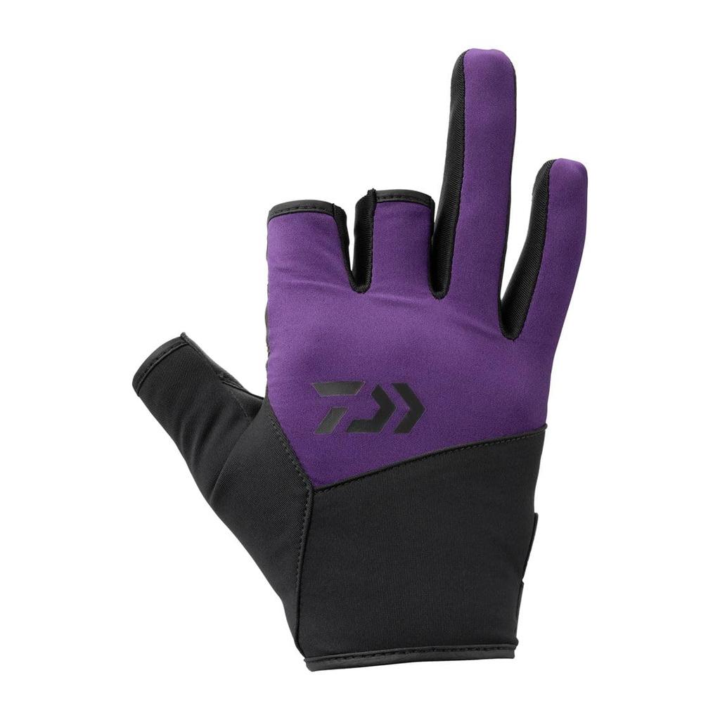 Daiwa Purple Size L 22DG-8922W Gloves,