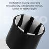 Difuzor universal pentru uscător de păr, pentru părul creț și ondulat, atașament pentru uscător de păr, duză pentru uscător, uscare uniformă a părului, instrument de îngrijire a părului