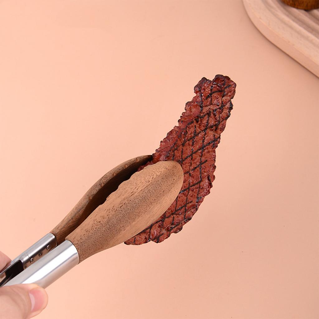 Kitchen Tongs Food Clips Serving Tongs Kitchen Utensils Steak Grill Clamp Baking Bread Clamp BBQ Tongs for Restaurant Cooking