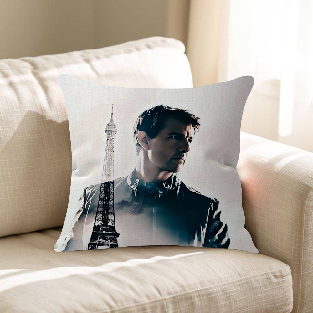 MMission IImpossible The Final Reckoning Pillow Cover Sofa Cushion Cover Home Room Decoration Children Gift