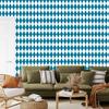 Harlequin Diamonds Turquoise Wallpaper for Living Room and Bedroom 50x1000