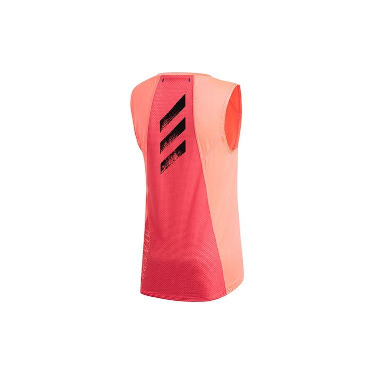 

Adidas Heat.Rdy Sleeveless Running Vest Men Tops Pink GK3427 S