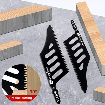 Advanced Shape Cut Blade Hardened Steel Teeth Accuracy Cutting Suitable for DIY Projects Minimal Resistance Design