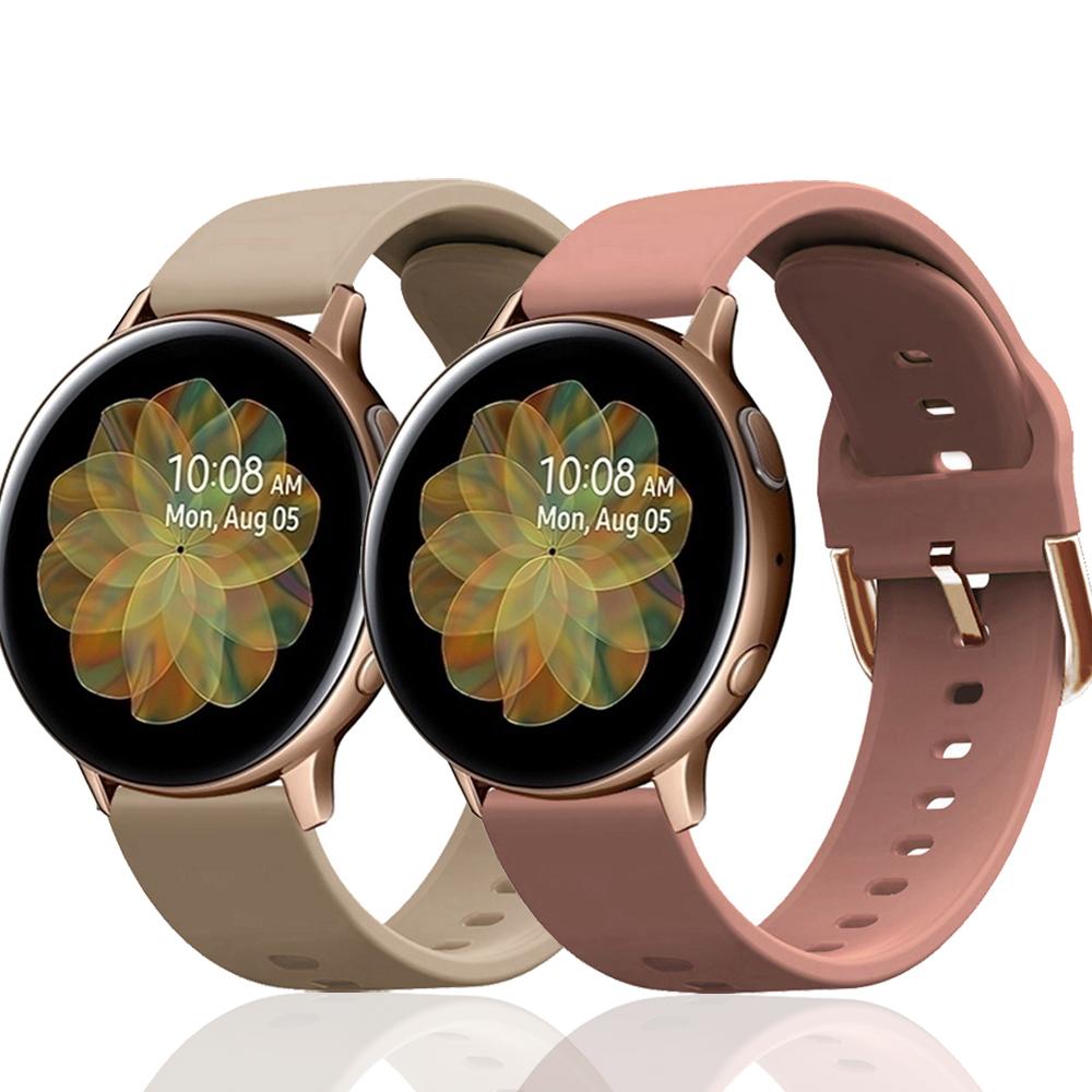 20mm WatchBand Strap For Garmin venu sq /sq2/music Smartwatch Silicone Wristband Bracelet For Xiaomi Haylou LS02/RS4 Watchstrap