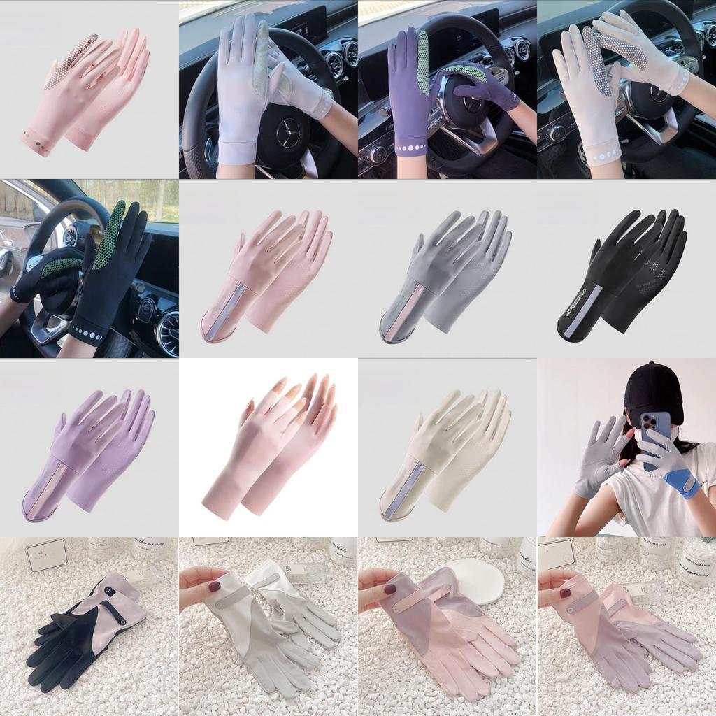 Womens Uv Protection Gloves With Touchscreen For Outdoor Driving And Summer Sun Protection