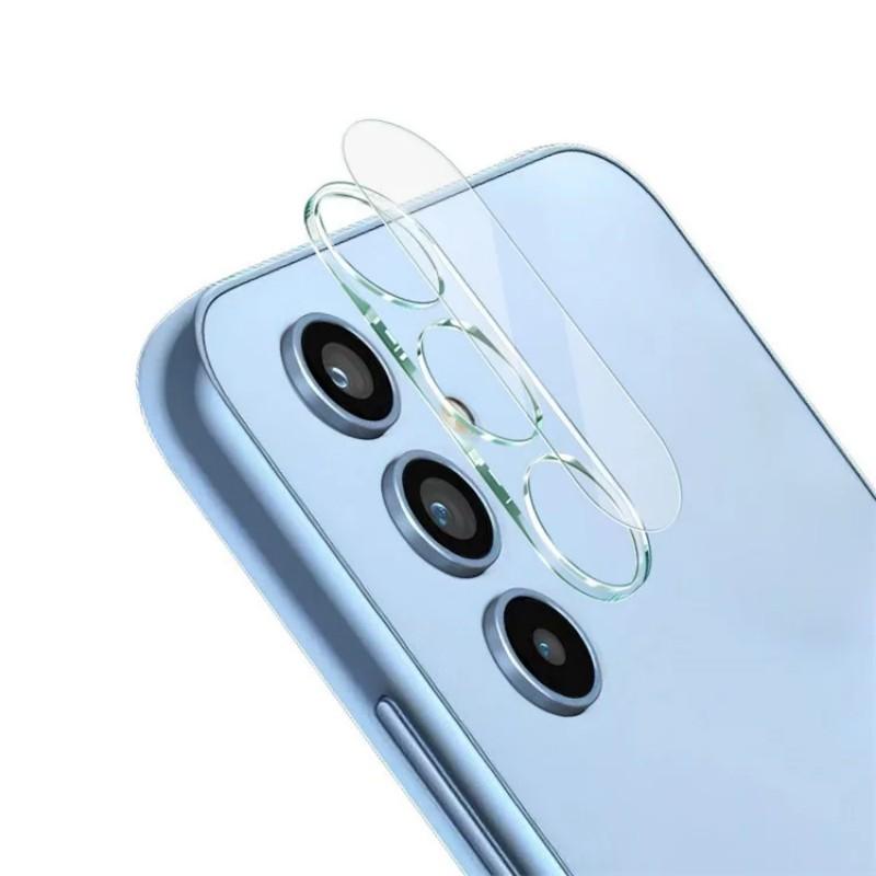 For Samsung Galaxy A54 5G Camera Lens Protector WANLONFENG Full Coverage HD Clear Lens Film with Cleaning Cloth