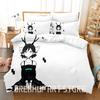 3D Print C Money Of Soul And Possibility Control Anime Bedding Set Single Twin Full Queen King Size Bed Set Adult Kid Bedroom