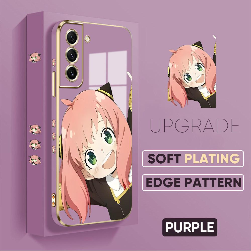 Fargerike utskriftsmønstre Firkantet kantmønster deksel Belagt telefonskall Luksusbelegg Mykt telefondeksel til iPhone Motorola Moto OnePlus Samsung