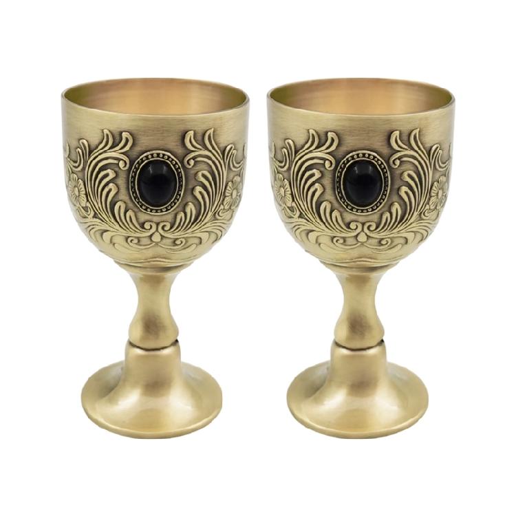 Elegant Embossed Gemstones Shot Glass 50ml Goblet Wine Drinking Cup For Spirits And Cocktails Home Bar Essential