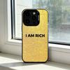 Money Gold A-Art Phone Case For iPhone 17,16,15,14,13,12,11 Plus,Pro Max,XS,Colorful Silver Phone Case Funda Cover