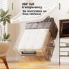 Transparent Storage Box Organizing Box Plastic Box With Lid Portable Storage Box Multi Size Clothing Storage Box Organizing Box