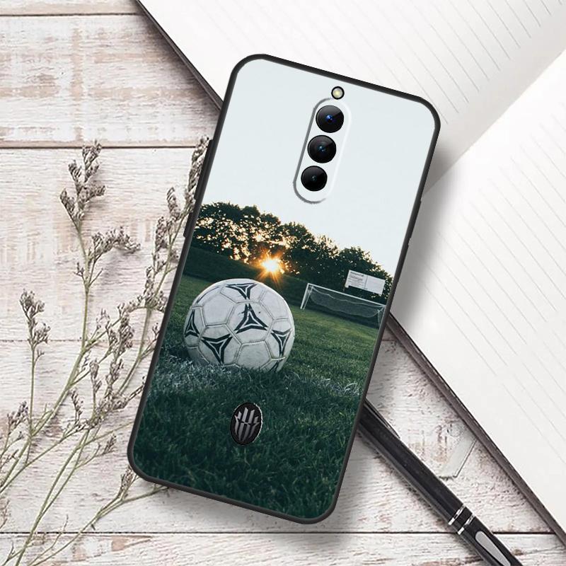 Football Soccer Ball Case For ZTE Nubia Red Magic 6S 7S 6 7 Pro 5G RedMagic 10 Air 8 9 8S 9S 10S Pro Plus Cover
