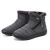 Women's boots, long cotton boots, warm high top elderly shoes, couple snow boots