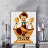 Disney Diamond Painting Pinocchio Creative Poster Cute Cartoon Cross stitch Complete Set of Creative Mosaic 5D DIY Home Decoration