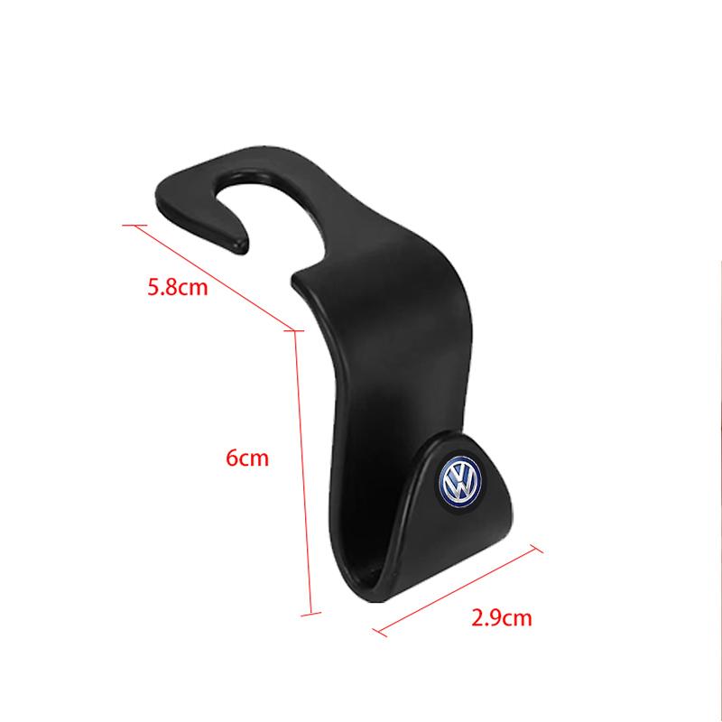 Auto Seat Headrest Hook Storage Hanger Car Interior Accessories For Volkswagen Golf-6 7 4 5 POLO Passat B5 B6 B7 T4 T5 Tiguan Jetta