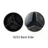 VFOMP1 2025 Hot 3D Car Grill Emblem Star Badge Front Grill Logo For Mercedes Benz W204 W205 W213 X253 A B C E S CLA GLB GLC GLE GLS Acc