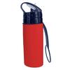 450ml Collapsible Water Bottle with Handle BPA Free Food Grade Leak Resistant Travel Sports Foldable Water Bottle