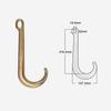 Towing Hook J Hook Rope Hook 4T 5T J Type