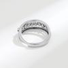 925 Sterling Silver Simple Dot Beads Ball Open Finger Rings For Women Decompress Antidepressant Spin Ring Money 925