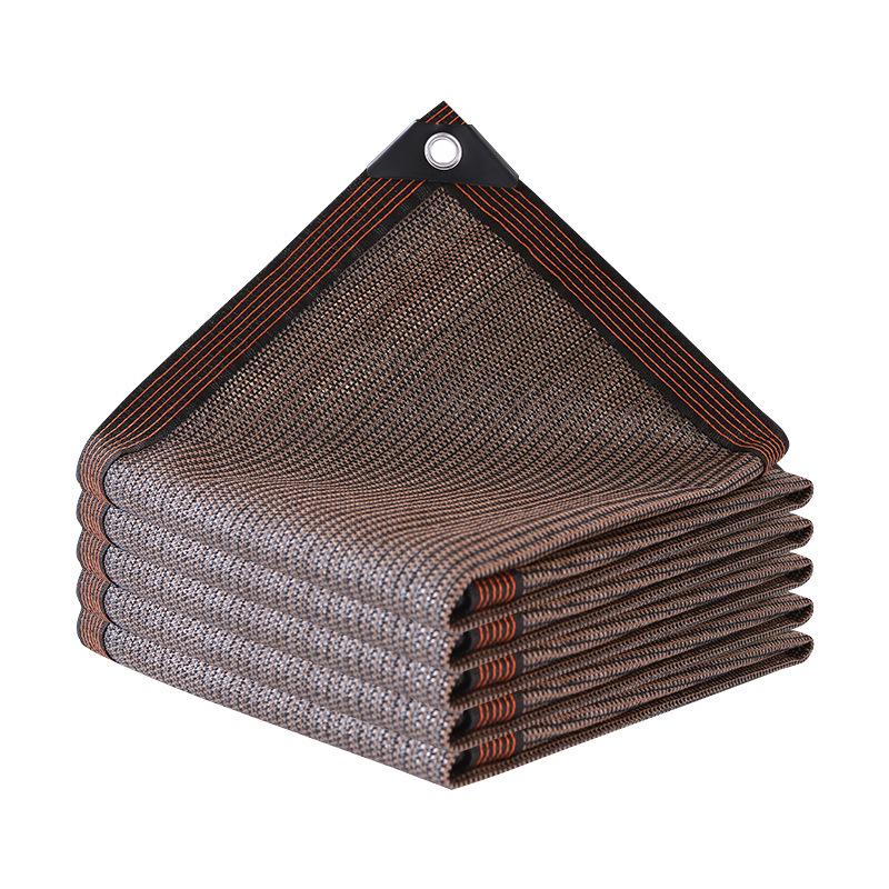 

Армована чорна затінювальна сітка з потовщеною, зашифрованою шестилінійною окантовкою для зовнішньої теплоізоляції та захисту від сонця