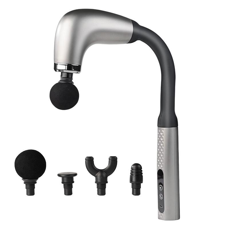 Long Handle Elbow and Body Massage Gun for Neck, Shoulders, Waist, Back, and Cervical Spine