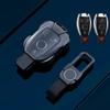Fashion Alloy Car Key Case Cover With Chain For Mercedes Benz Ce Abs Class Gle Gla Glb Glc Gls Amg W176 W177 203 204 205