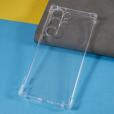 Dla Samsunga Galaxy S23 Ultra Pokrowiec TPU na telefon Odporny na upadki Wzmocniony narożnik Przezroczyste etui na telefon
