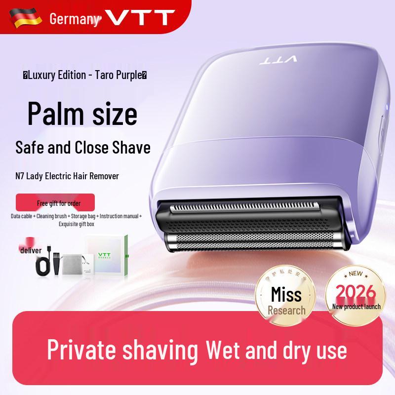 

VTT Multi-functional Women s Electric Hair Remover and Trimmer for Lips, Armpits, and Private Areas