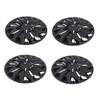 4 szt. 15-calowe Kołpaki Kół Pełne Stylowy Wygląd Dopasowanie do Felgi R15 dla Większości Samochodów Ciężarówek SUV