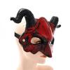 Demon Goat Horn Mask Cattle Cosplay Masquerade Creative Halloween Mask  Unisex