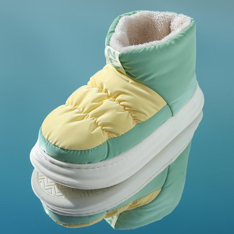 2024 Brand Designer Luxury Winter Men Women Warm Snow Ankle Down Boots Shoes Waterproof Indoor Outdoor Footwear Male Female Boot