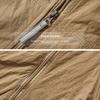 UPF50+Men's Hooded Windbreaker Jacket - Ultra Light Summer Zipper Pocket Elastic Cuffs Suitable for Outdoor Hiking and Running