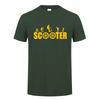 Stunt scooter T Shirt Summer Unisex Short Sleeve Cotton Tshirt Cool Unisex Tshirts JL107