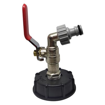 IBC Tote Tank Food Grade Drain Adapter 1/2" Garden Hose Faucet Water Tank Hose Connector Replacement Drop Shipping