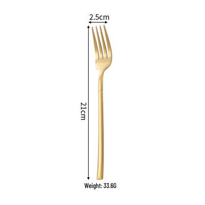 Golden 304 Stainless Steel Dinner Fork Set