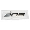 Auto 3D ABS Buchstaben Logo Aufkleber Für Peugeot 208 308 408 508 408X 508L 2024 2025 Auto Kofferraum Alphabet Emblem Abzeichen Aufkleber