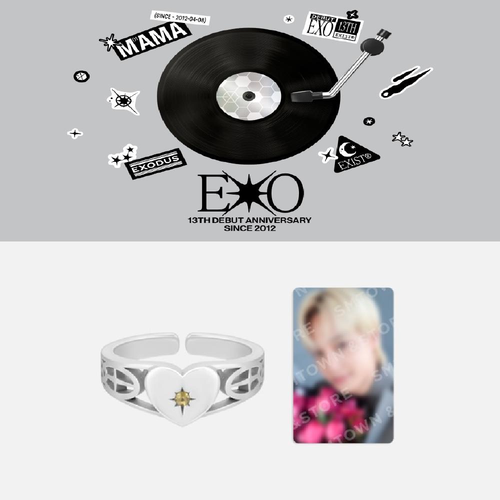 

Предварительный заказ EXO 13th Debut Anniversary Since 2012 History Ring Set SUHO