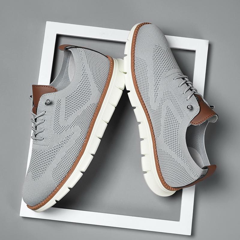 Fashion Mesh Shoes For Man Loafers Slip on Casual Sneakers Outdoor Formal Shoes Breathable Big Size Designer Shoes High Quality