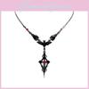 Gothic Vampire Bat Cross Jewelry For Women With Electroplated Alloy Finish
