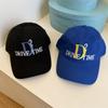 New Letter Embroidered Baseball Cap Children's Summer Soft Top Cap Casual Trendy Brand Sun Hat Shows Small Face