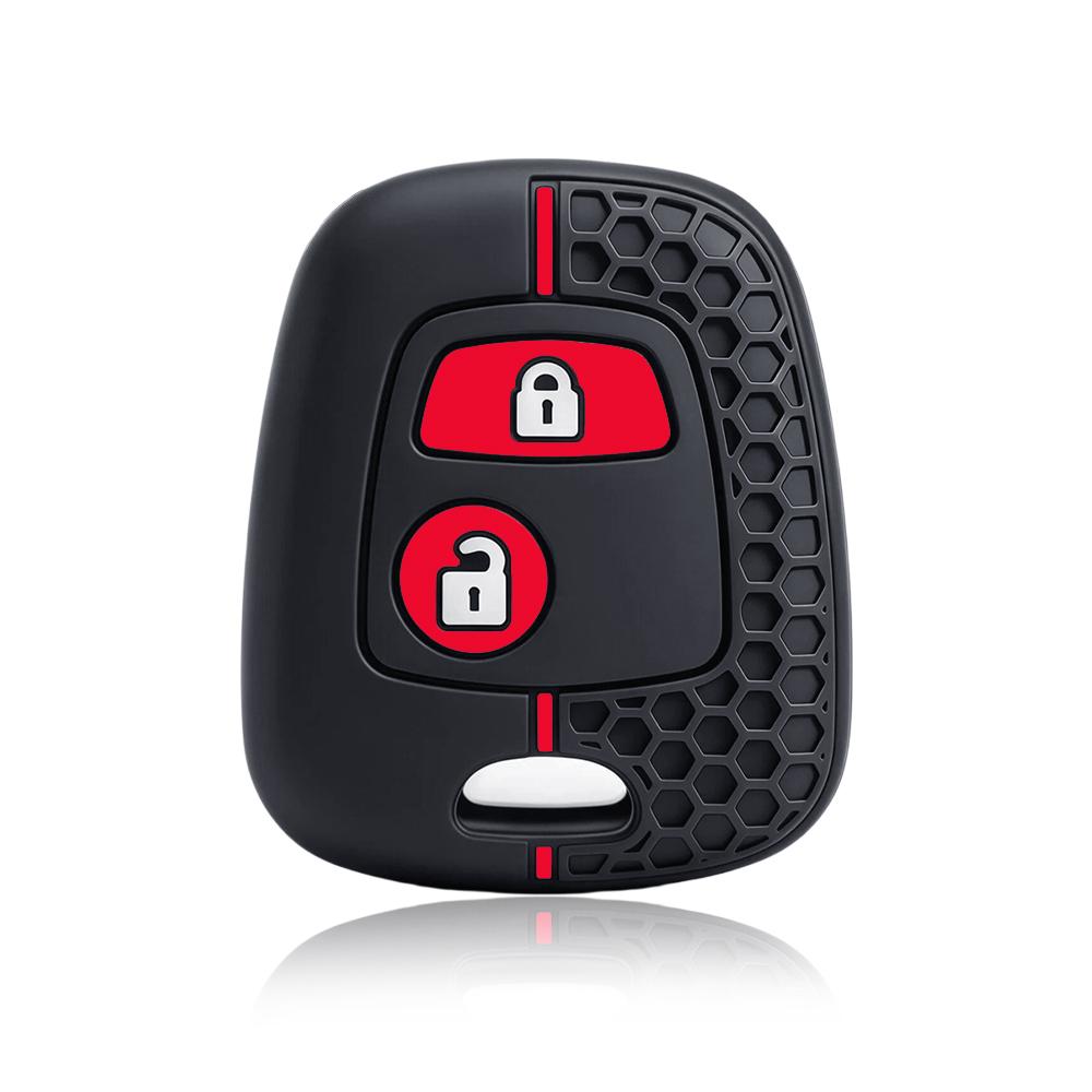 2 Button Silicone Car Key Cover Case For Peugeot 106 107 206 207 307 Citroen C1 C2 C3 C4 Xsara Picasso For Toyota Aygo Protector
