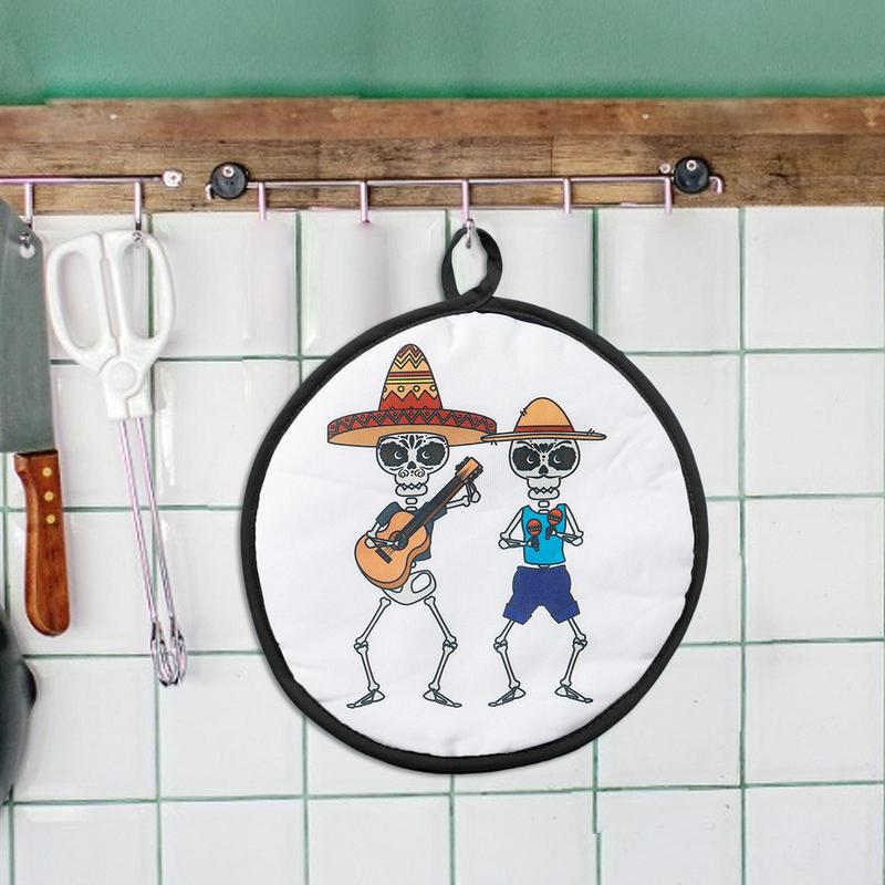 30cm Cloth Bag Burrito Portable Tortilla Warmer Pouch Kitchen For Microwave Restaurant Food Pancake Heat Resistant Printed Flour