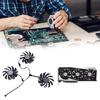 GPU Fan Efficient Cooling Fan with 4Pin Connection For RTX3050 3060 3060TI Quiet Effective Heat Dissipation PLD08010S12HH 