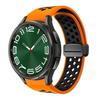 Magnetic Silicone Band for Samsung Galaxy Watch 6 Classic 43 47mm 4 42 46mm 5 Pro 45mm No Gaps Loop Strap for 4/5/6 40 44mm Belt