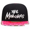 Sweet Donut The Mun Chles Embroidered Flat Edge Hat Four Seasons Men'S Trendy Hip Hop Hat Women'S Outdoor Sports And Leisure Hat