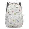 Capybara Printing Pattern Backpack For Students Large Capacity School Gift Bag