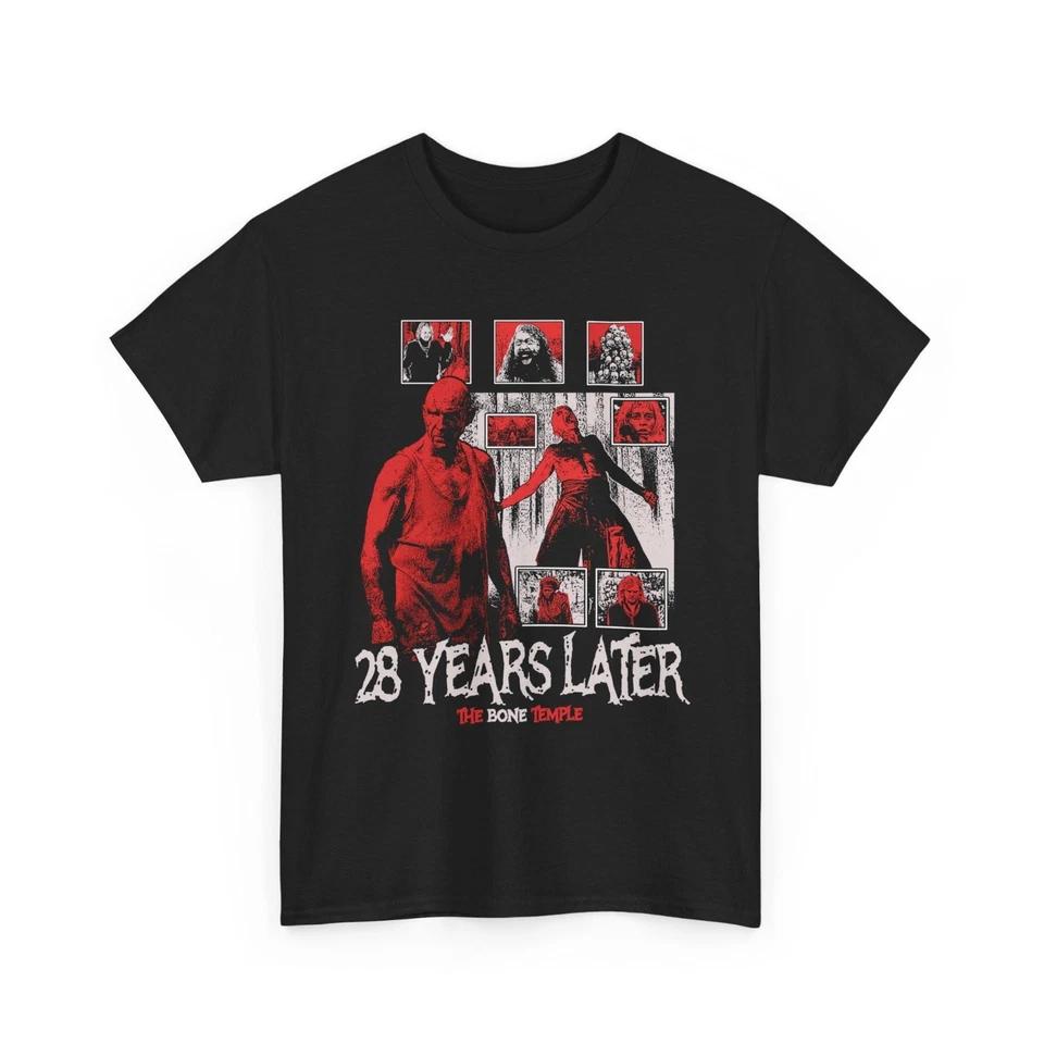 8 Years Later The Bone Temple Movie T-Shirt – Horror Film Graphic Tee 4XL